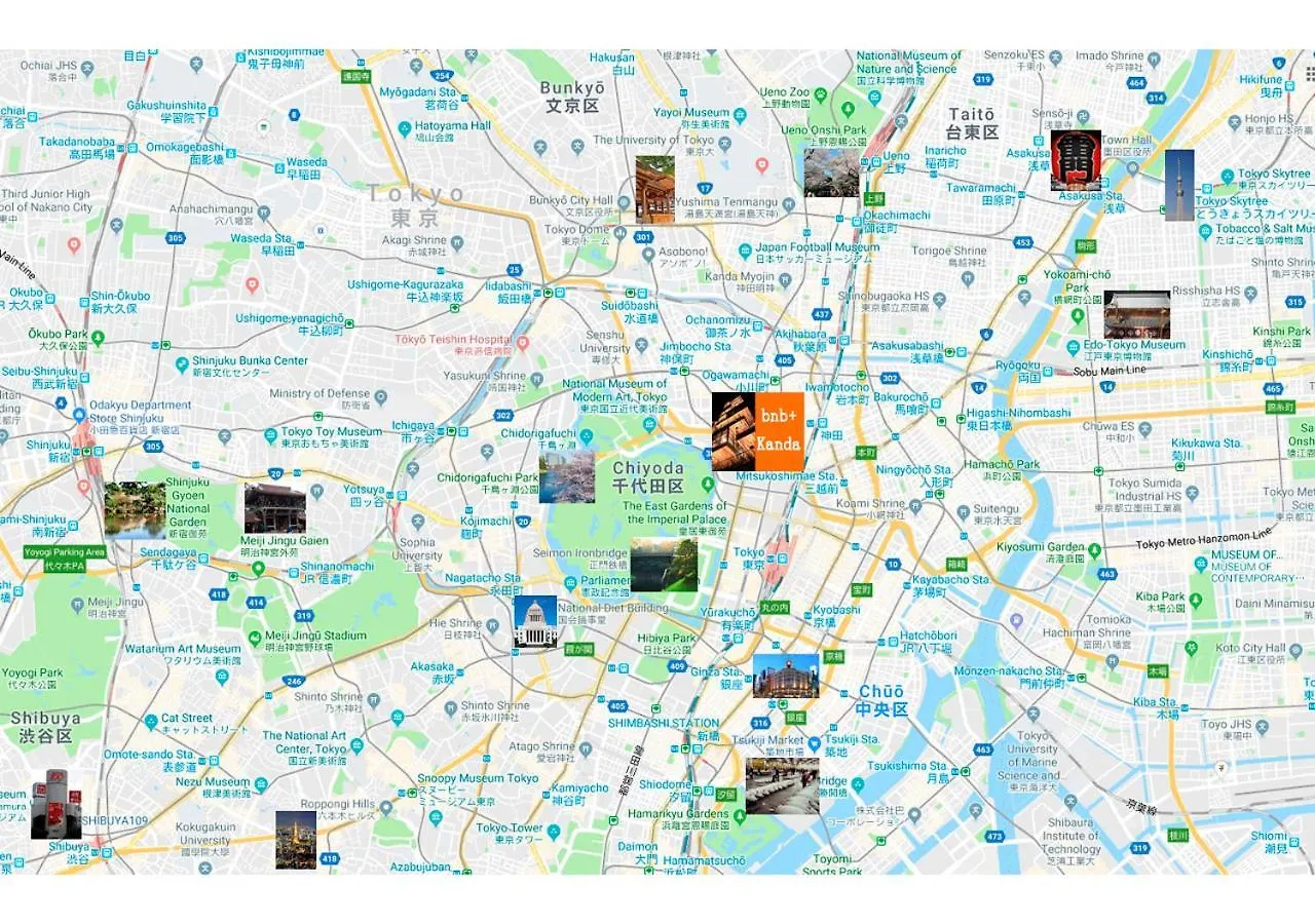 Hostel Bnb+ Kanda Prefektura Tokio
